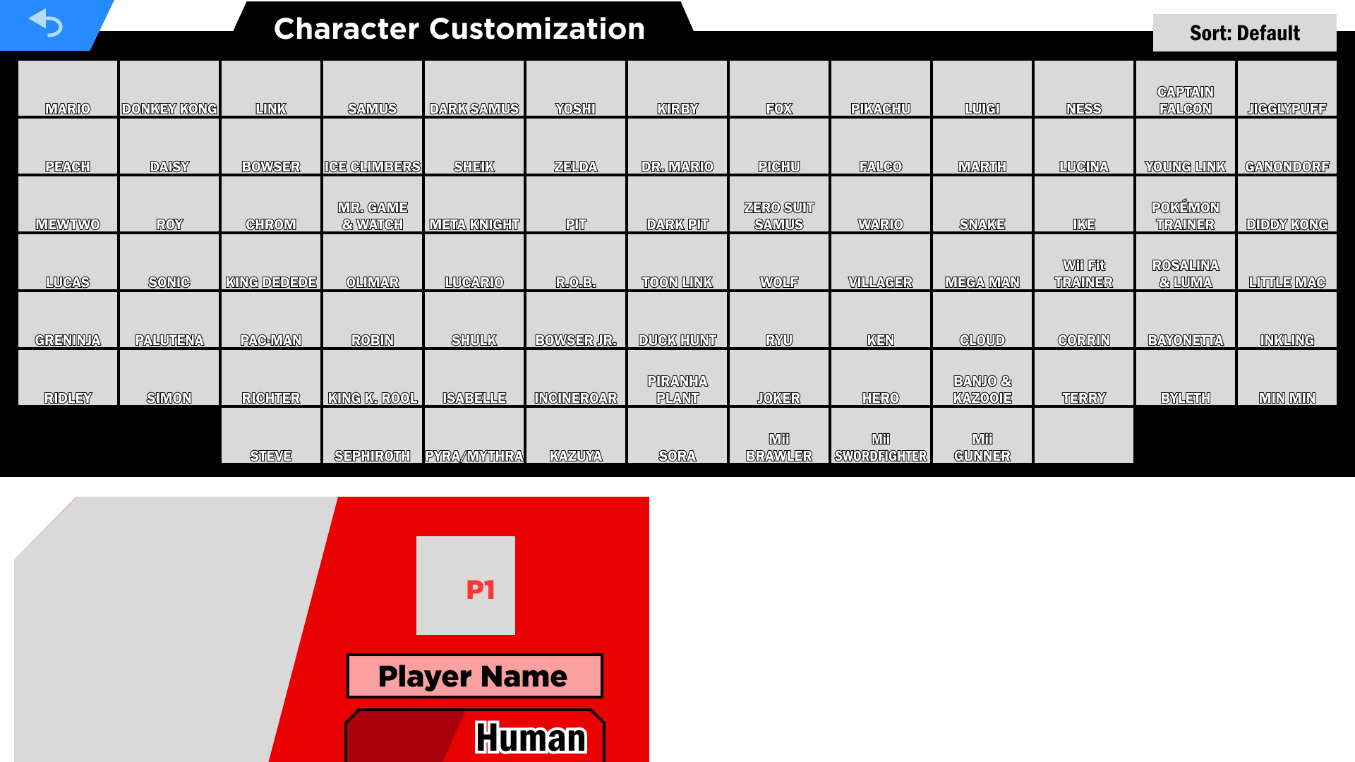 PC-Character-Customization